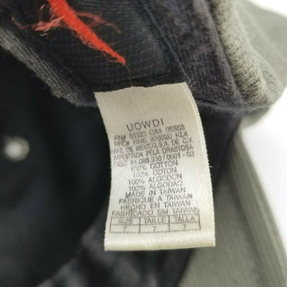 Nike Sports Hat Cap Size 7 Fitted Green Orange - Picture 8 of 8